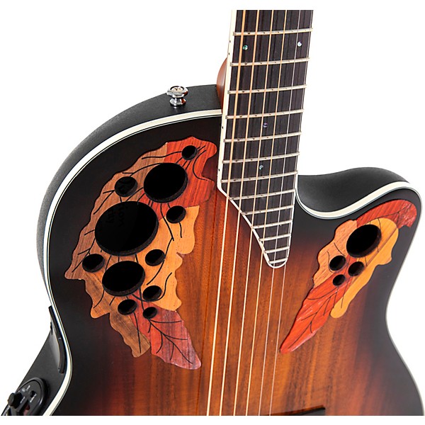 OVATION CE48P-KOAB-G  CELEBRITY ELITE PLUS KOA BURST