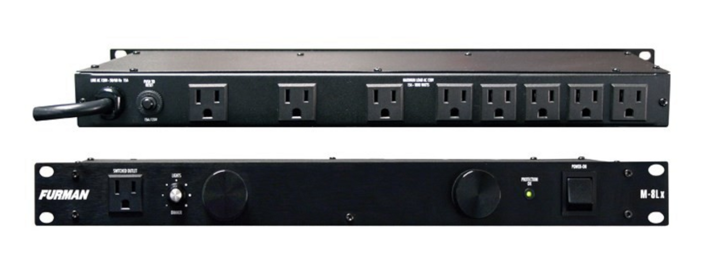 FURMAN M 8LX ACONDICIONADOR DE ENERGIA 15AMP C LAMPAR