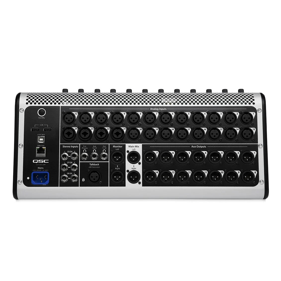 QSC TOUCHMIX-30 PRO — MEZCLADORA DIGITAL 32 CANALES, PANTALLA TÁCTIL 10"