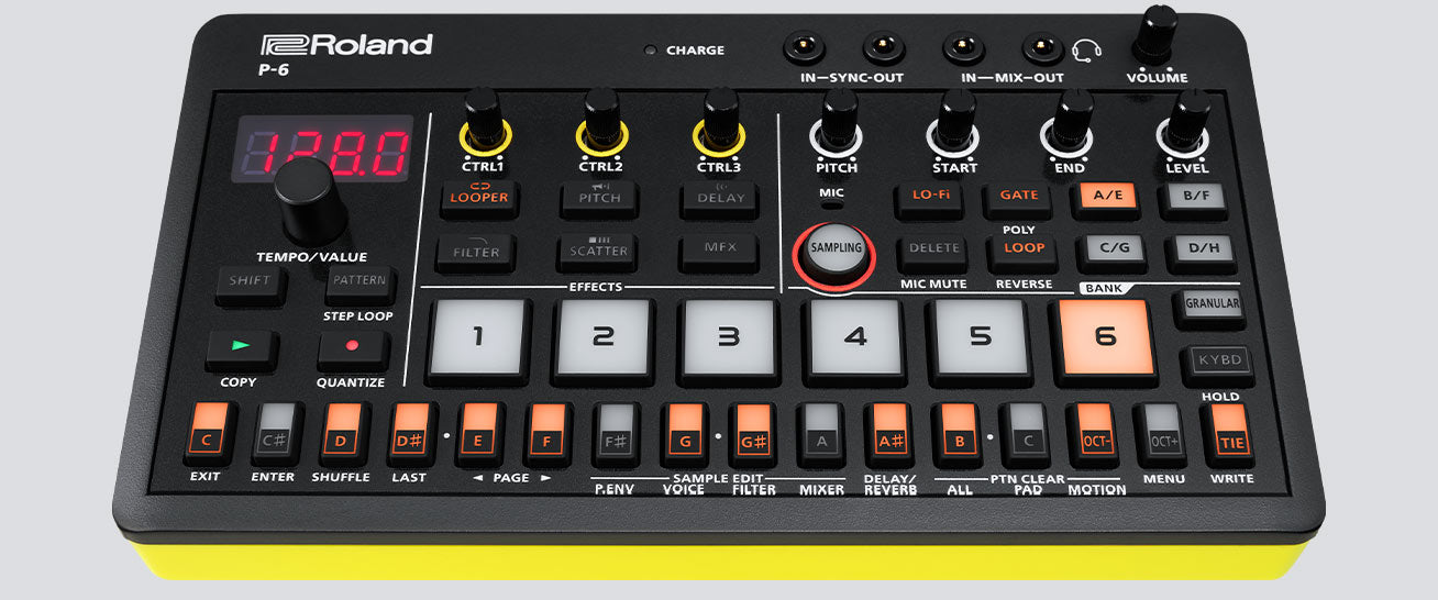 ROLAND P6 – CREATIVE SAMPLER USB-C