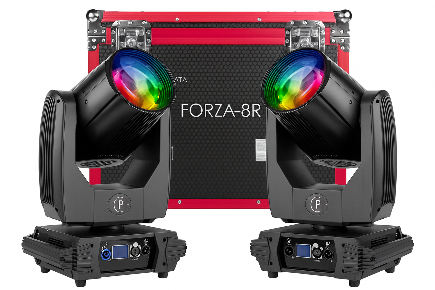 PREMIATA FORZA-08R PAR DE CABEZAS MOVIL 250 W CON ESTUCHES