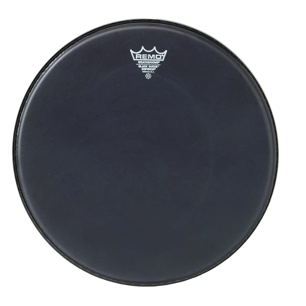 PARCHE 14" BLACK SUEDE EMPEROR REMO