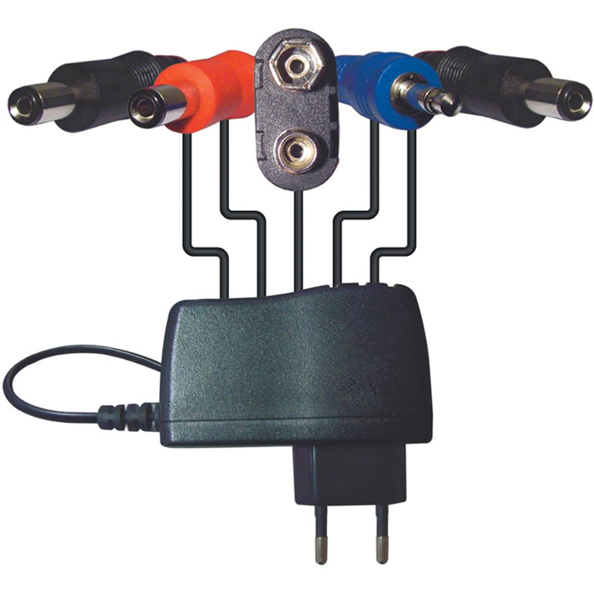 ELIMINADOR PEDALES UNIVERSAL 9V/1.7A CABLES BEHRINGER