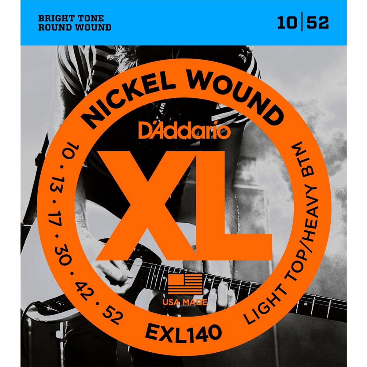 CUERDAS EXL140 NICKEL 10/52 DÁDDARIO