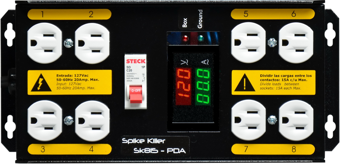 MAX POWER SK815PDA SUPRESOR DE PICOS