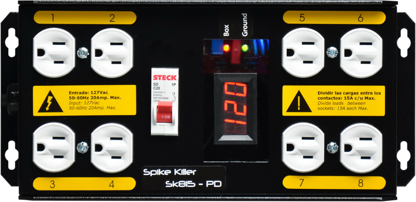 MAX POWER SK815PD SUPRESOR DE PICOS