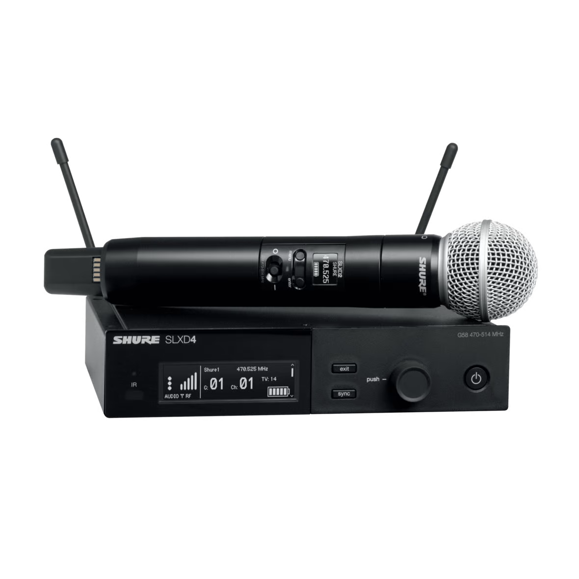 SHURE SLXD24-SM58 MICROFONO INALAMBRICO VOCAL