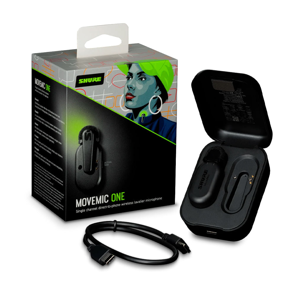 SHURE MVONE MICROFONO MOVEMIC ONE SOLAPA