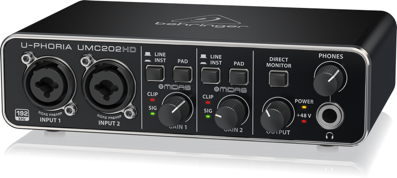INTERFACE UMC202HD BEHRINGER