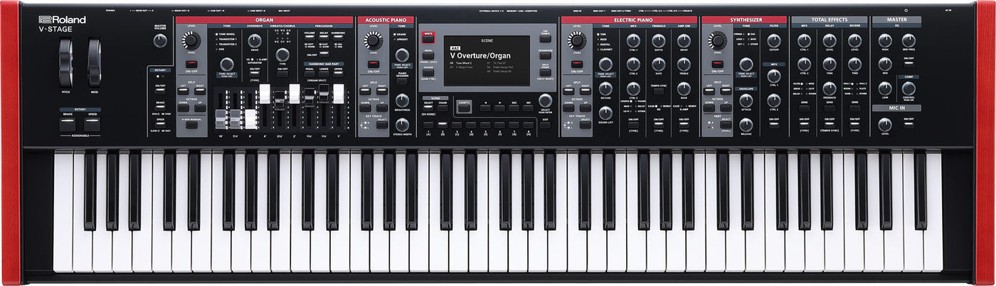 ROLAND V-STAGE 76 – TECLADO DE ESCENARIO PROFESIONAL 76 TECLAS