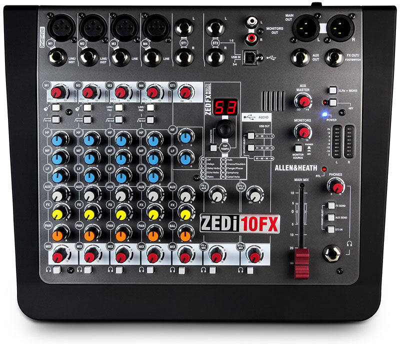 ALLEN AND HEATH ZEDI10FX MIXER ANALOGA