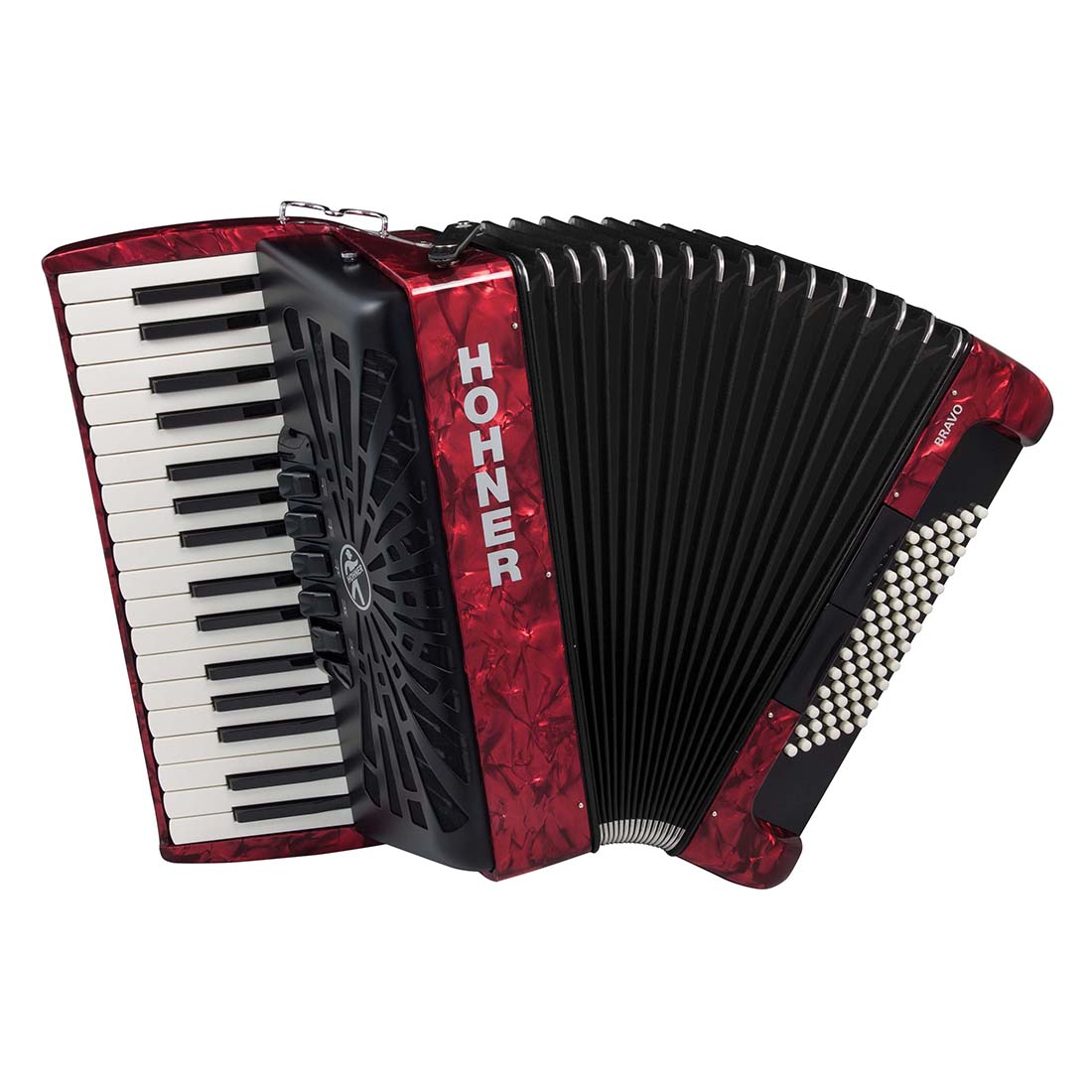 HOHNER A1663 ACORDEON BRAVO III 34 TECLAS G-E