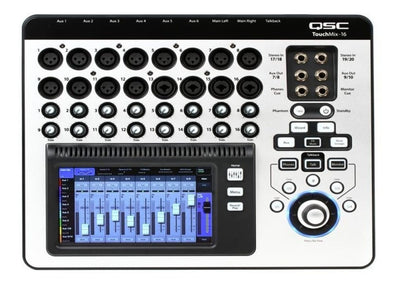 QSC TOUCHMIX-8 — MEZCLADORA DIGITAL COMPACTA CON PANTALLA TÁCTIL