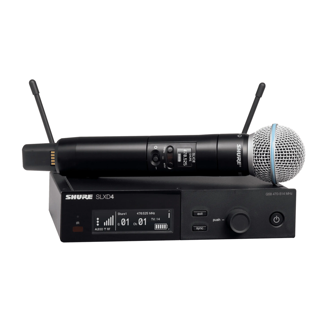 SHURE SLXD24BETA58 SISTEMA INALAMBRICO DE MANO