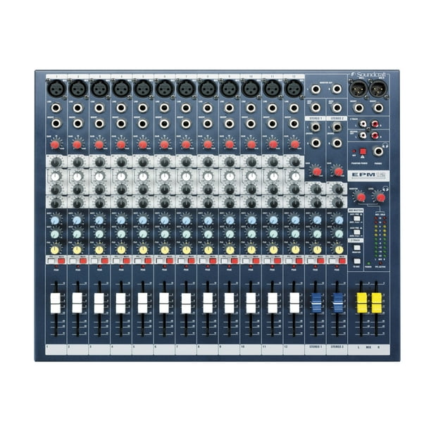 MIXER EMP12 SOUNDCRAFT 12 CANALES