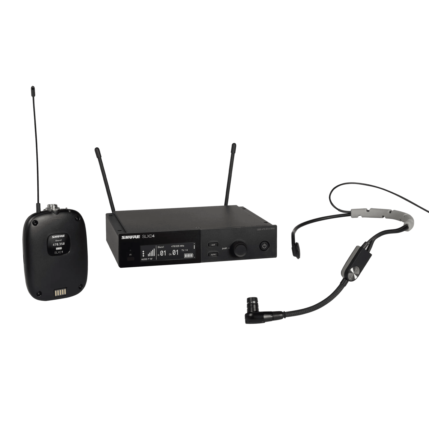SHURE SLXD14SM35 SISTEMA INALAMBRICO DIADEMA