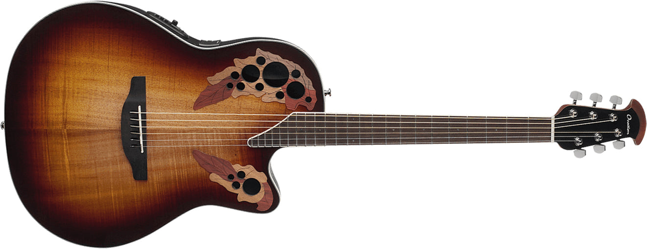 OVATION CE48P-KOAB-G  CELEBRITY ELITE PLUS KOA BURST