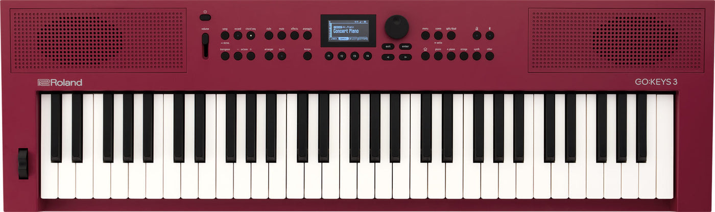 ROLAND GO:KEYS3 GT RED TECLADO PORTATIL