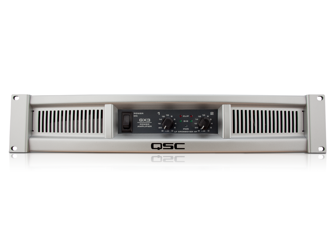 QSC GX3 AMPLIFICADOR 2 CANALES 300W 8 OHMS CLASE B QSC