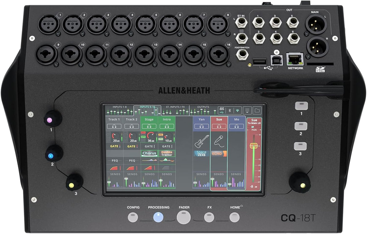 ALLEN & HEATH CQ18T DIGITAL MIXER COMPACTO