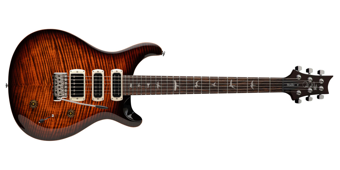 PRS 114384-OB - GUIT SE STUDIO ORANGE TIGER SMOKEBURST