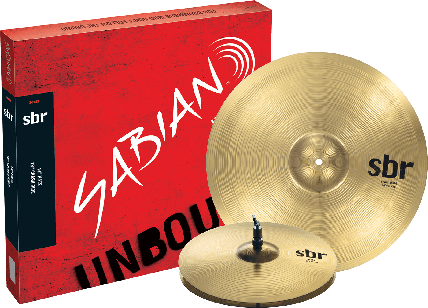 SET PLATILLOS 14"18" SBR SABIAN