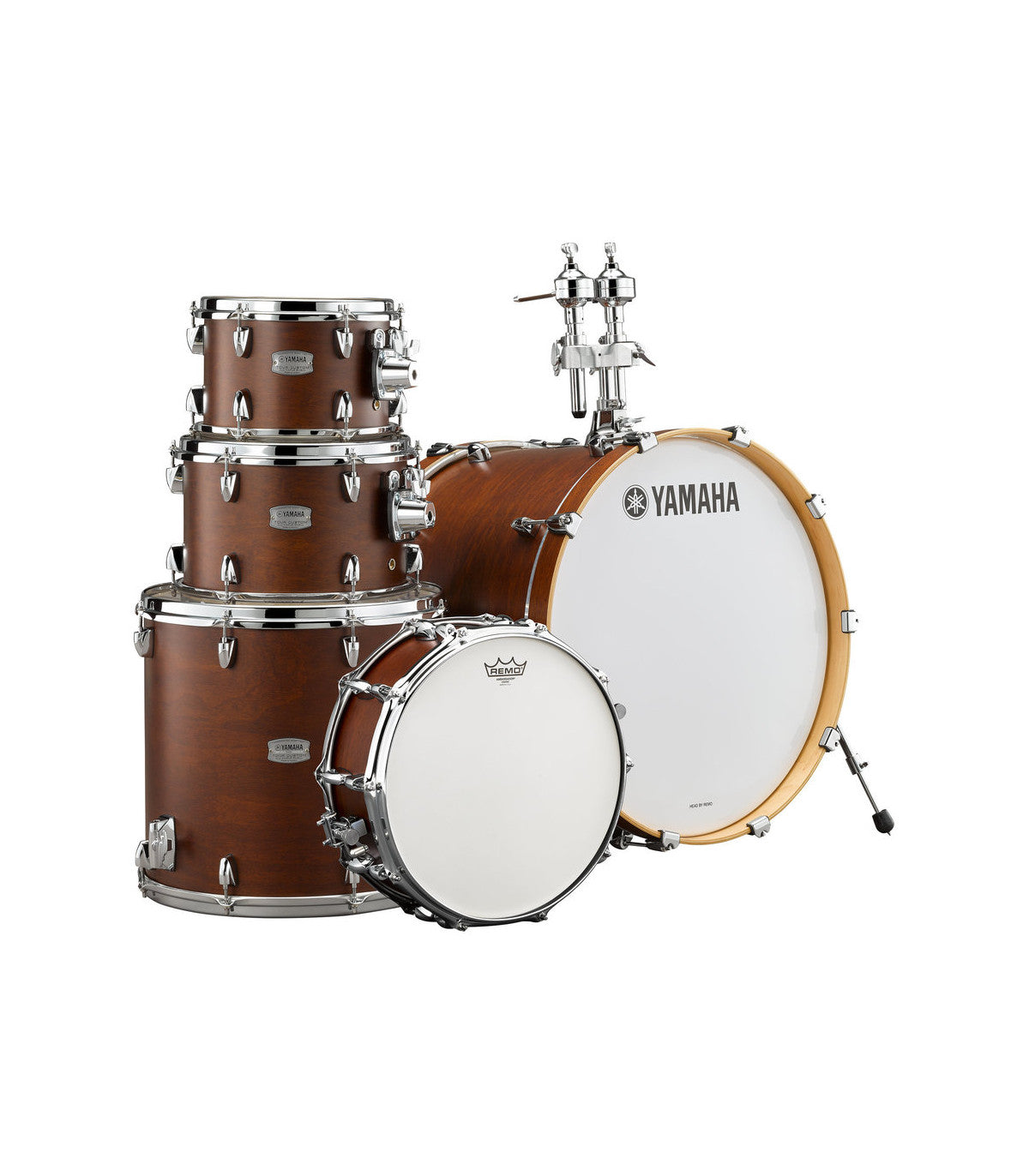 YAMAHA TMP2F6-CHS  BAT 6 PZAS TOUR CUSTOM CHOCOLATE SATIN