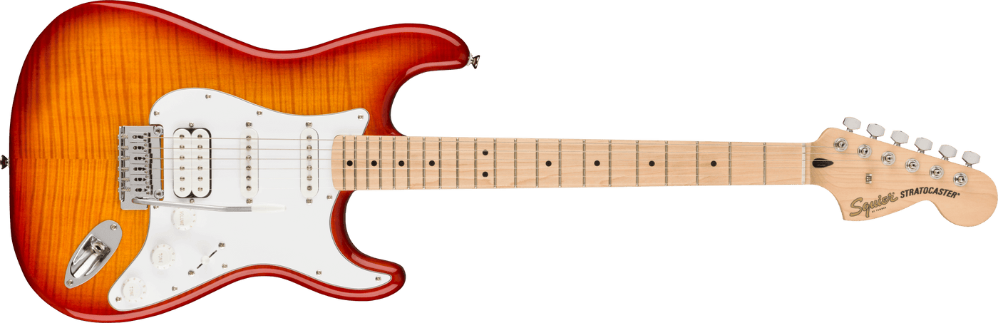 SQUIER 0378152547 AFFINITY SERIES STRATOCASTER FMT HSS