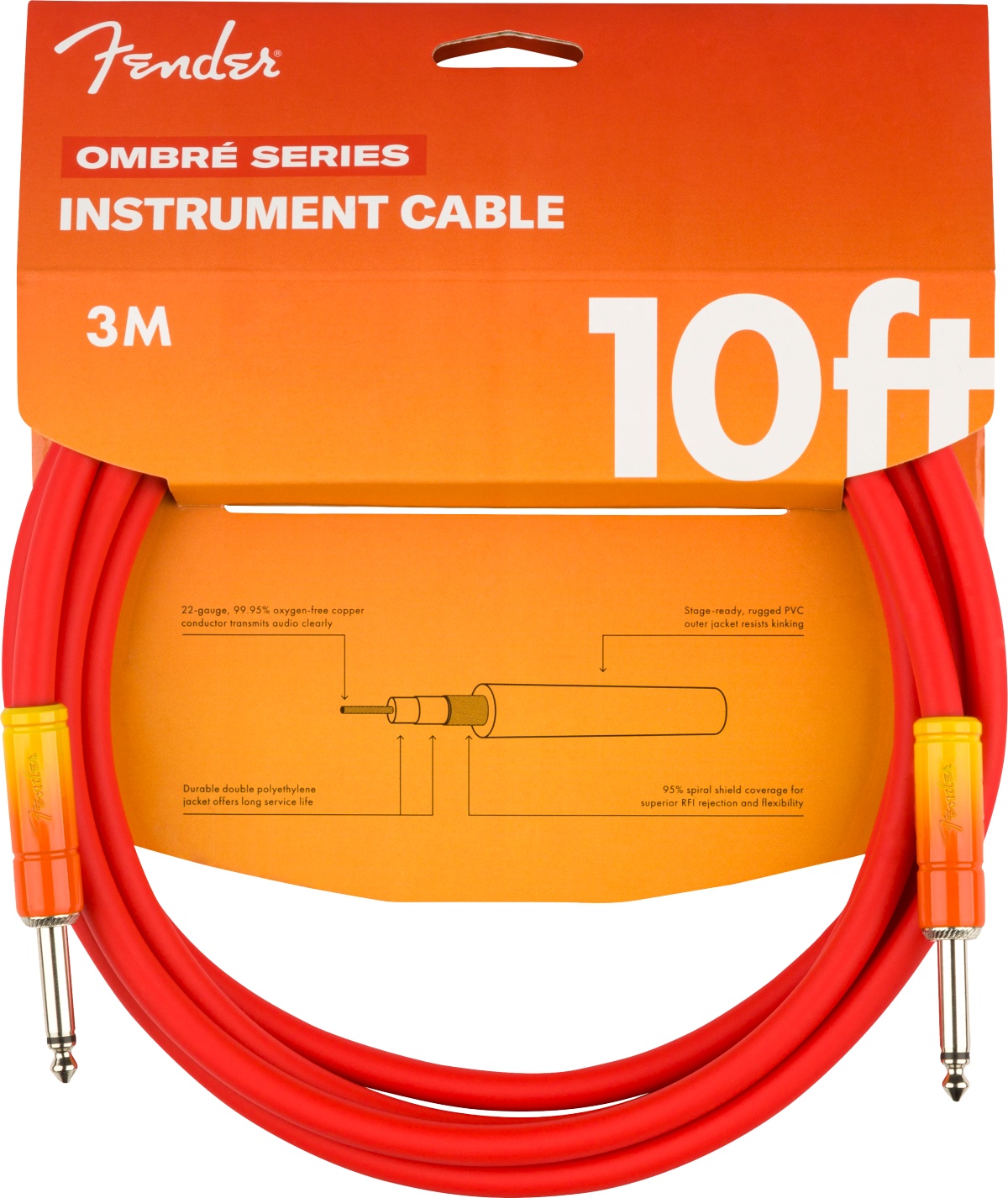 FENDER 0990810200 CABLE INSTRUMENTO 3 MTS