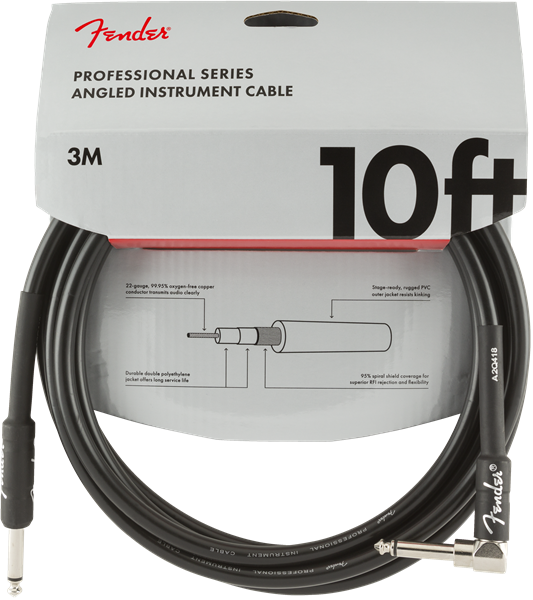 FENDER 0990820025 CABLE INSTRUMENTO PROFESSIONAL SERIES 3MTS