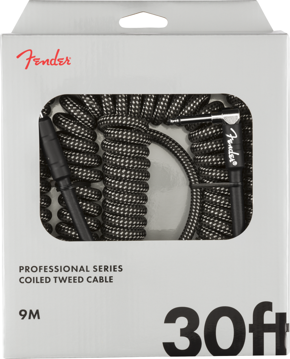 FENDER 0990823048 CABLE INSTRUMENTO PROFESSIONAL SERIES COIL TWEED GRAY TWEED 9MTS