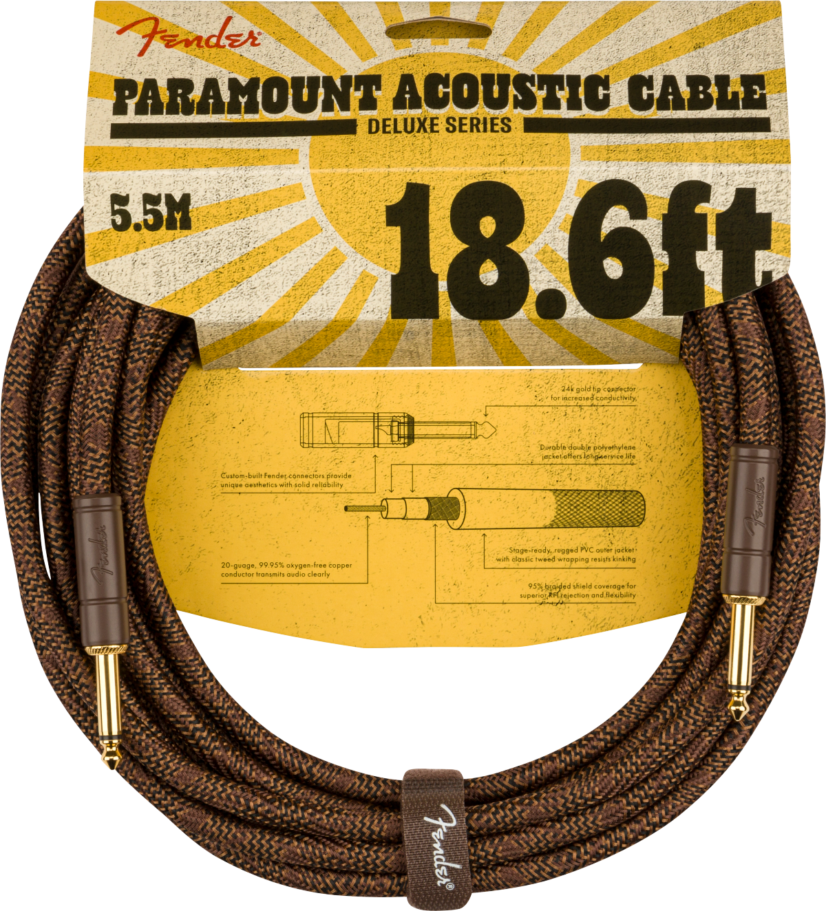 FENDER 0990918007 PARAMOUNT ACOUSTIC INSTRUMENT CABLE