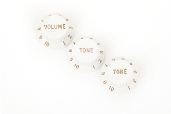 FENDER 0992035000 STRATOCASTER KNOBS WHITE