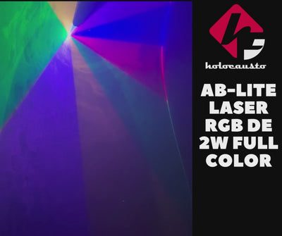 AB-LITE LASER RGB DE 2W FULL COLOR