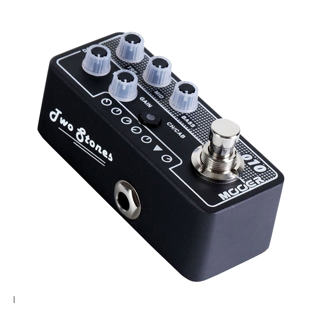 MOOER TWO STONES PEDAL MICRO PREAMP