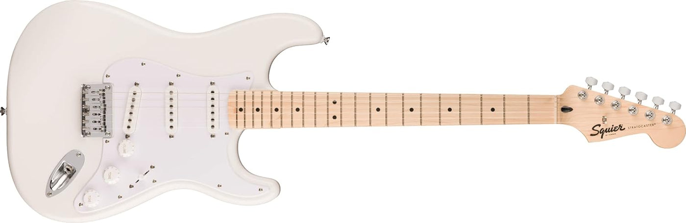 SQUIER 0373252580 SONIC STRATOCASTER HT ARTIC WHITE