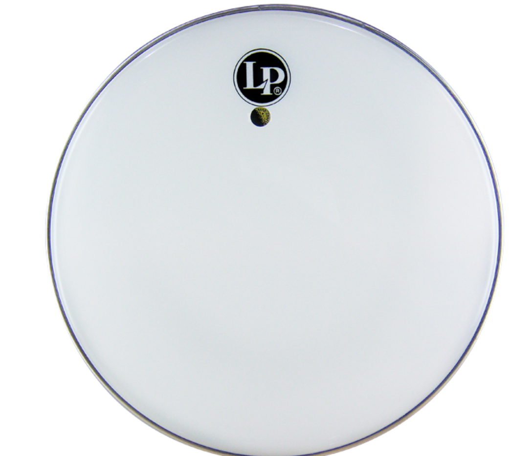 PARCHE 16" P/TIMBAL BLANCO LISO LP