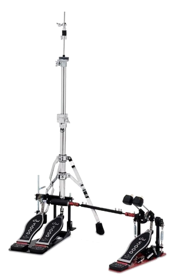 PEDAL DOBLE-STAND HI-HATS DWCP5520-2