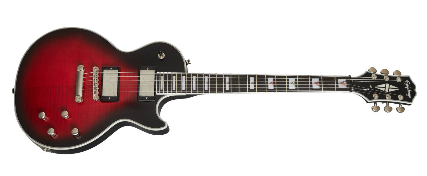EPIPHONE EILYRTABNH1 LES PAUL PROPHECY RED TIGER A GLOSS