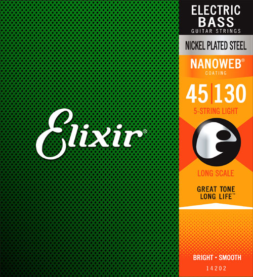 JUEGO DE V CUERDAS  BAJO 45/130 ELIXIR