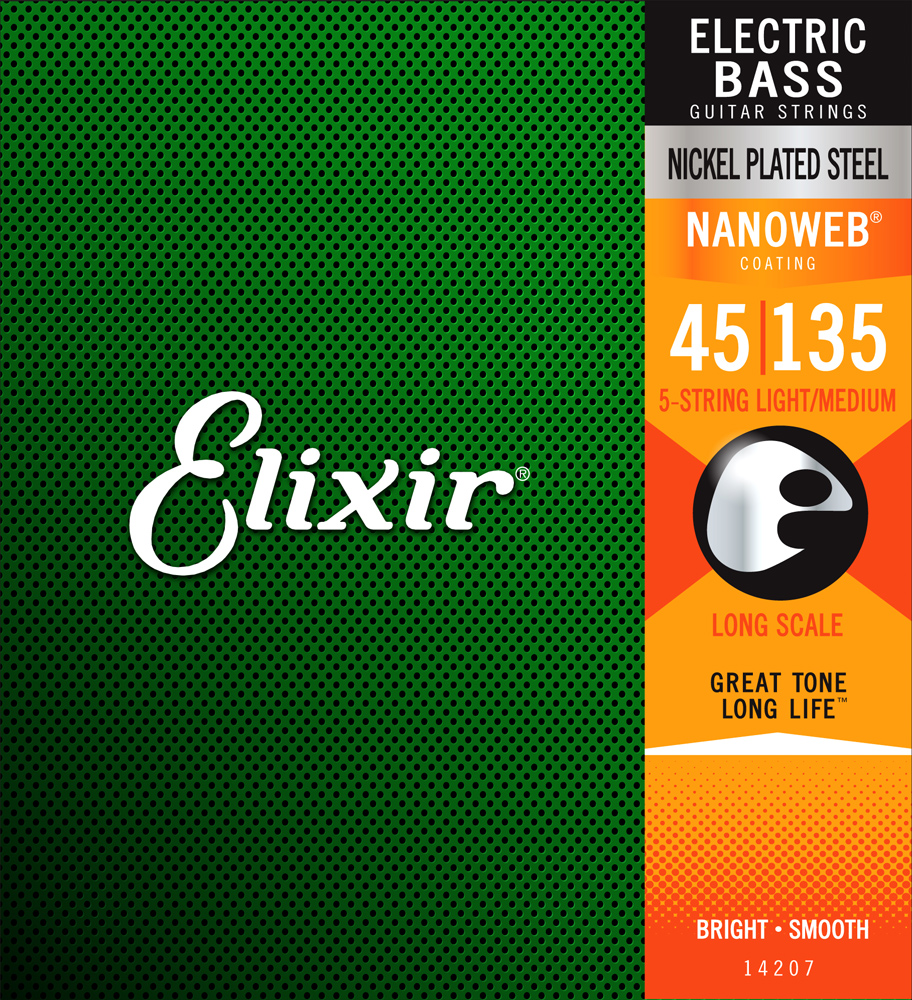 JUEGO DE V CUERDAS BAJO 45/135 ELIXIR