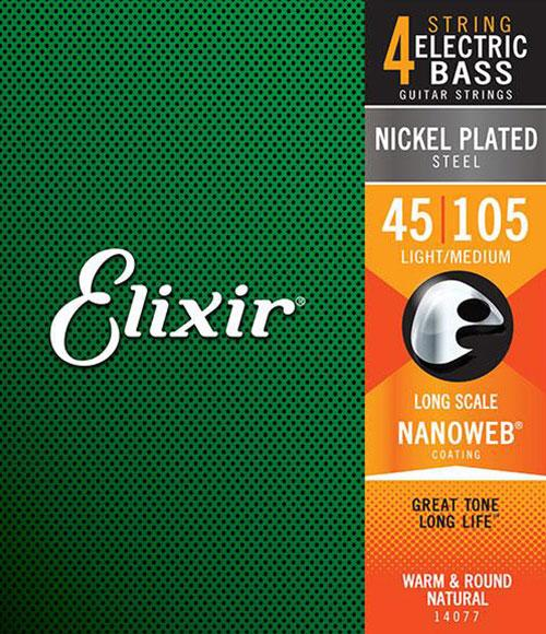 JUEGO DE CUERDAS BAJO 45/105 ELIXIR