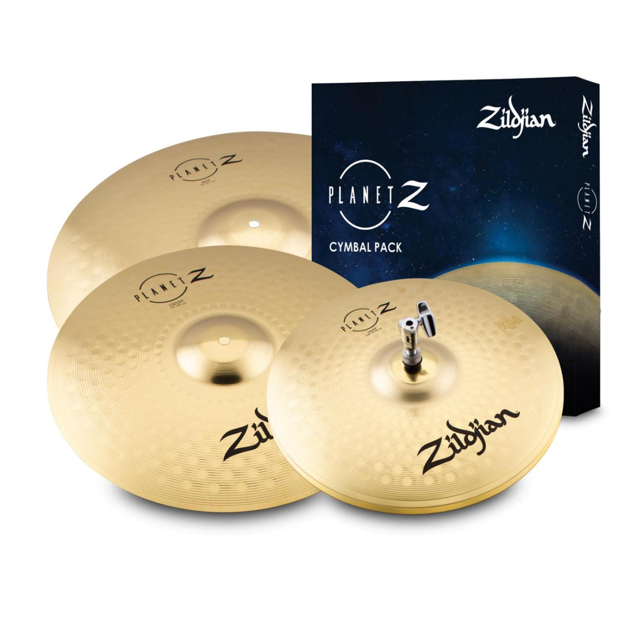 ZILDJIAN ZP4PK JGO PLATILLOS PLANET Z SERIE