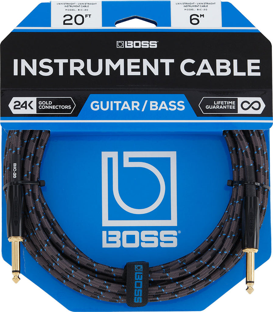 BOSS BIC20 CABLE INSTRUMENTO 6 MTS