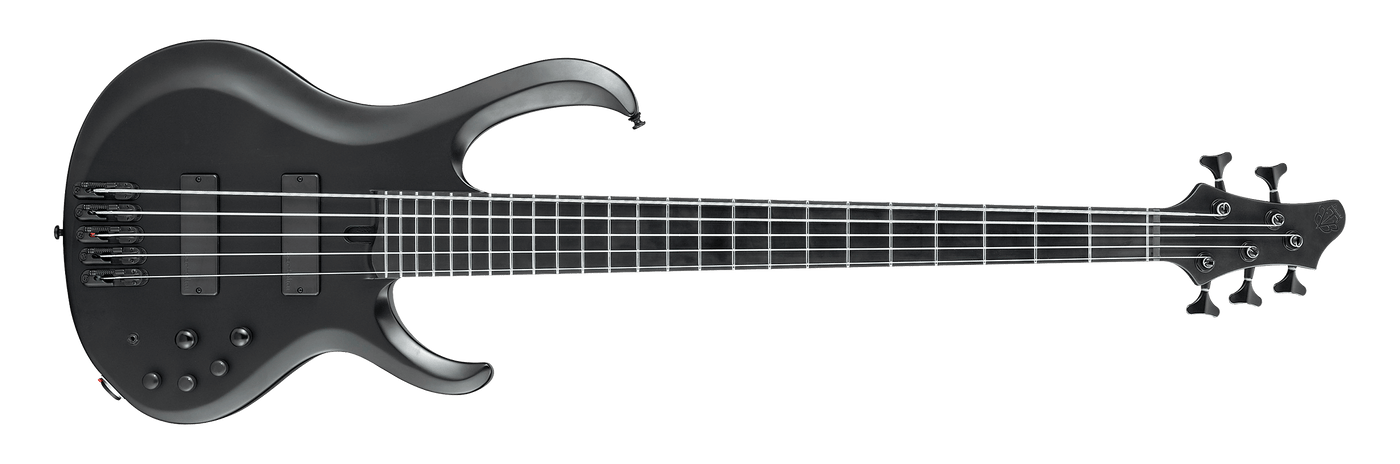 IBANEZ BTB625EXBKF BASS IRON LABEL